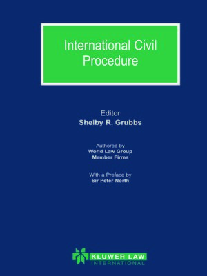cover image of International Civil Procedure